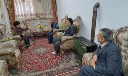 عیادت از رزمنده و سنگرساز بی سنگر سازمان جهاد کشاورزی لرستان
