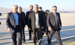 رئیس سازمان برنامه و بودجه کشور وارد لرستان شد
