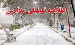 جزئیات فعالیت مدارس لرستان در پی بارش برف