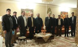 دیدار رئیس سازمان جهاد کشاورزی لرستان با خانواده جانباز دفاع مقدس
