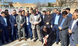 کلنگ احداث درمانگاه ملکی تأمین‌ اجتماعی شهرستان سلسله