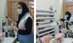 تشکیل پرونده تعزیراتی برای ۴ آرایشگاه زنانه متخلف در خرم‌آباد