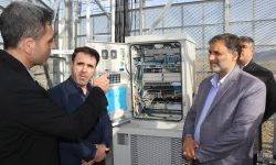 سایت ارتباطی تلفن‌ همراه ایرانسل در آزادراه «شهید بروجردی» افتتاح شد