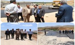 آغاز عملیات آسفالت‌ریزی تقاطع غیرهمسطح دانشگاه لرستان