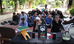مراسم سوگواری شهادت خادم الرضا در ارشاد اسلامی لرستان