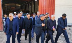 بازدید استاندار لرستان از کارخانه سیمان سفید ازنا