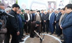 کلنگ احداث درمانگاه خیریه الغدیر خرم آباد بر زمین زده شد