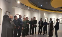 افتتاح نمایشگاه «یاد یاران» در ازنا