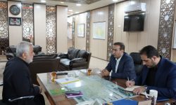 دیدار مالک باشگاه فرهنگی ورزشی خیبر با استاندار لرستان