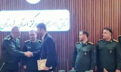 انتصاب فرمانده بسیج حوزه اصناف مرکز لرستان
