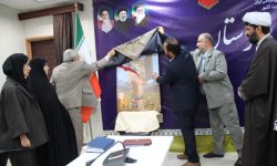 تابلو هنرمندکوهدشتی با موضوع انتخابات رونمایی شد