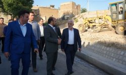 بازگشایی بن بست خیابان سرباز در محله اسد آبادی خرم آباد
