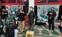 گردهمایی «کودکان عاشورایی» در خرم‌آباد برگزار شد