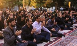 فضای استانداری لرستان محفل عزای حضرت اباعبدالله الحسین(ع) شد+تصاویر