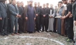 کلنگ زنی مسجد امام حسین (ع) در دلفان