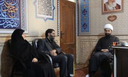 دیدار مشاور وزیر فرهنگ با امام جمعه چگنی