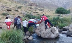 سقوط یک گردشگر از ارتفاعات آبشار عروس ازنا