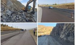 رفع ۴ نقطه حادثه‌خیز در جاده‌های چگنی