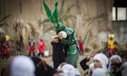آئین تعزیه در شهر خرم‌آباد اجرا می‌شود