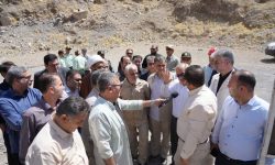 استاندار لرستان از سد «بختیاری» بازدید کرد