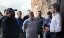 بازدید استاندار لرستان از غار کلدر+تصاویر