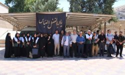 اعزام کاروان کادر درمان بسیج جامعه پزشکی لرستان به نجف و کربلا