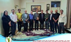 دیدار رئیس بنیاد ایران شناسی شعبه لرستان با عزت مطبوعات
