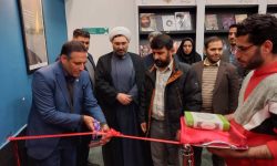 افتتاح نمایشگاه آثار رویداد «به رنگ کتاب» در خرم آباد