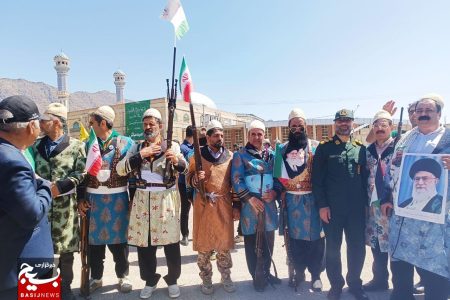 فریاد “مرگ بر آمریکا” و تأکید بر آرمان فلسطین