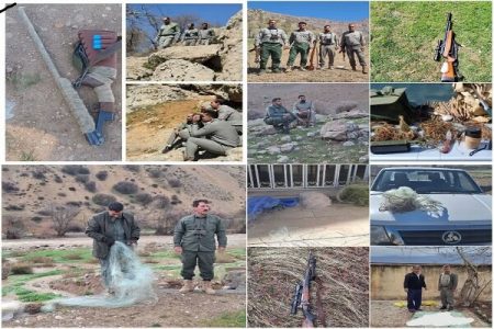 دستگیری ۱۶ گروه متخلف زیست‌محیطی در لرستان
