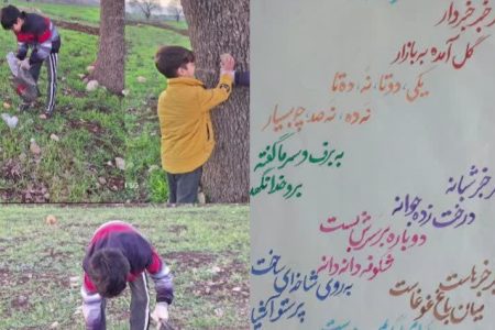 اجرای طرح «عید و هنر و داستان» در بین دانش‌آموزان ابتدایی