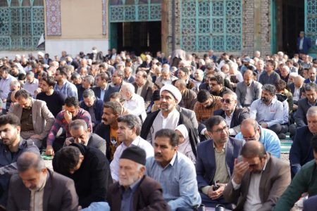 اقامه باشکوه نماز عید سعید فطر در نقاط مختلف لرستان