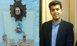 هنرمند خوشنویس لرستانی چهره برتر بسیج هنرمندان کشور شد