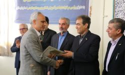 سرپرست مرکز تحقیقات کشاورزی و منابع طبیعی لرستان معرفی شد+تصاویر