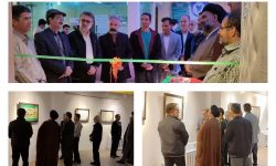 نمایشگاه خوشنویسی «نور و نگار» در ازنا افتتاح شد