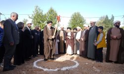 آغاز عملیات ساخت مسجد اهل بیت اطهار در خرم آباد+تصاویر