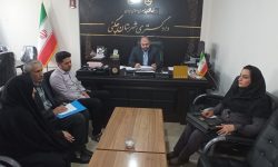 دیدار چهره به چهره رئیس دادگستری چگنی با مردم