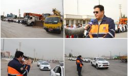 برگزاری مانور خودرویی “ایمنی حمل ونقل” در لرستان