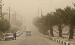 خیزش گرد و غبار در لرستان