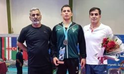 کسب مدال برنز کشتی گیر لرستانی