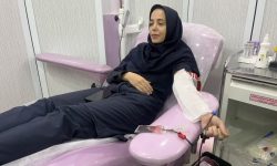 بانوان لرستان رکورد ۲۰ ساله اهدای خون را شکستند
