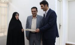 تقدیر دبیر شورای فرهنگ عمومی از خانواده شهید «خدامراد عبدلی»