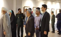 نمایشگاه نقاشی «به رنگ آسمان» در ازنا افتتاح شد.