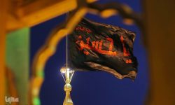 کانون وحدت و همبستگی در لرستان با پرچم عزای اباعبدالله(ع)