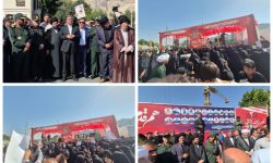 حضور باشکوه مردم تأییدی بر راه مقاومت و پاسخ به تجاوز صهیونیستی است