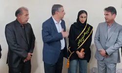 اهدای مدال طلا قهرمان آسیا به مادر شهیده «هلنا غلامی»