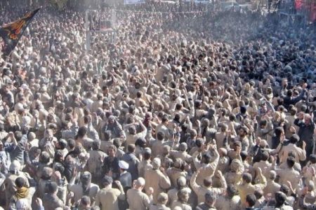 «گِل‌مالی» زبان اندوه لرها در مصیبت کربلا