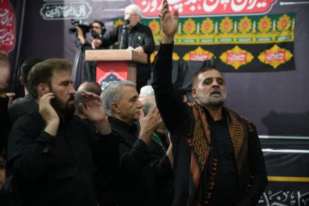 شور و حال عزاداران لرستانی در شب هفتم محرم