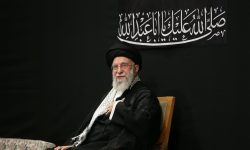 مراسم عزادارای شب عاشورا با حضور رهبر معظم انقلاب