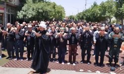 نماز ظهر عاشورا در شهرهای لرستان اقامه شد